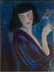 ダンサーのアレクサンダー・ザハロフ 作： Marianne von Werefkin