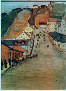 緑の山 作： Marianne von Werefkin