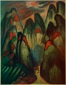 犯罪 作： Marianne von Werefkin