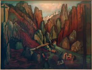 木こり 作： Marianne von Werefkin