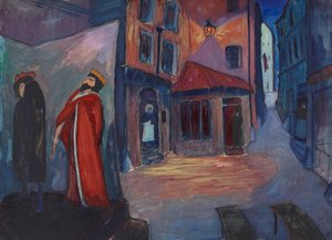 夜の中に 作： Marianne von Werefkin