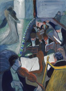 劇場I、1906-1907 作： Marianne von Werefkin