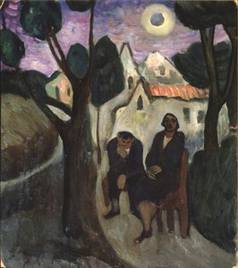 日食、1910年代 作： Marianne von Werefkin