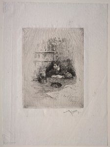 エドゥアルド・ザマソワの肖像 作： Mariano Fortuny y Marsal
