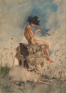 パンのパイプ 作： Mariano Fortuny y Marsal