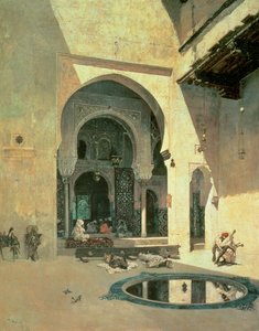 アルハンブラ宮殿 作： Mariano José María Bernardo (1838 74) Fortuny y Carbó