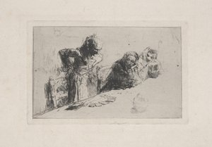 カード遊びをする人々 作： Mariano José María Bernardo Fortuny y Carbó