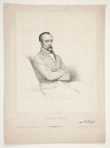 ホレス・ベルネの肖像 作： Marie Alexandre Alophe