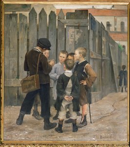 アン・ミーティング（キャンバスに絵画）