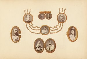 マダムBのアルバム、1870年代。 作： Marie Blanche Hennelle Fournier