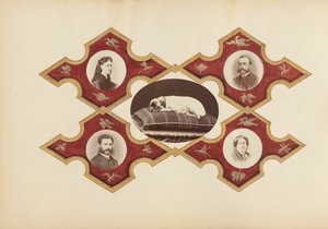 マダムBのアルバム、1870年代。 作： Marie Blanche Hennelle Fournier