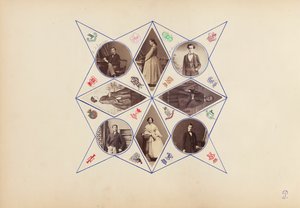 マダムBのアルバム、1870年代。