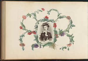 マダムBのアルバム、1870年代。 作： Marie Blanche Hennelle Fournier