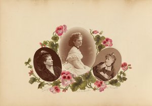 マダムBのアルバム、1870年代。 作： Marie Blanche Hennelle Fournier