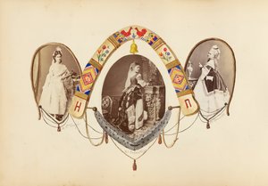 マダムBのアルバム、1870年代。