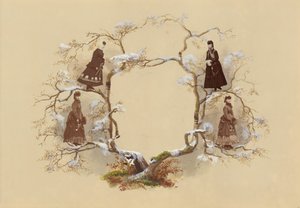 マダムBのアルバム、1870年代。 作： Marie Blanche Hennelle Fournier