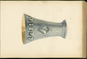 マダム B アルバム、1870 年代。 作： Marie Blanche Hennelle Fournier