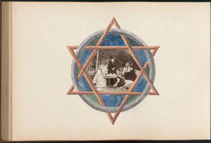 マダム B アルバム、1870 年代。 作： Marie Blanche Hennelle Fournier