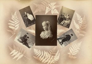 マダム B アルバム、1870 年代。 作： Marie Blanche Hennelle Fournier