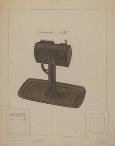 ランプとタローストレーナー 1936年頃