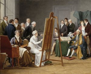 マダム・ヴィンセントのアトリエでの時間 作： Marie Gabrielle Capet