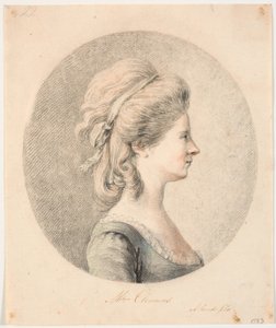アーティストの自画像 作： Marie Jeanne Clemens