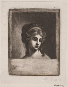女性の頭 作： Marie Jeanne Clemens