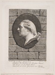俳優 F. シュワルツ 作： Marie Jeanne Clemens