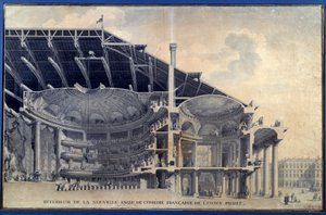 建築: “” コメディ フランセーズ ド ランシャン プロジェクトの新しい部屋の内部からの眺め”” Actuel Theatre de l
