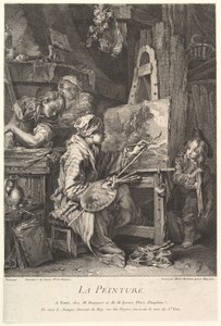 絵画、1752年。