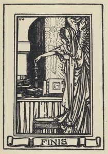 ニューマン枢機卿の「ジェロンティアスの夢」の挿絵（リトグラフ版 作： Marie Preaud Webb