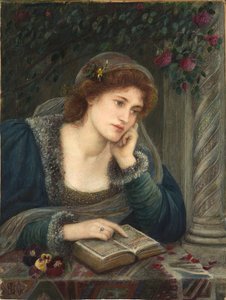 ベアトリス 作： Marie Spartali Stillman