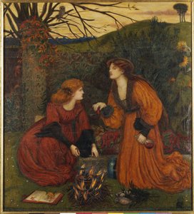 Pharmakeutria 作： Marie Spartali Stillman