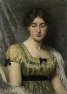 女性の肖像 作： Marie Wandscheer