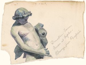酔った牧神、ナポリ美術館 作： Marietta Minnigerode Andrews