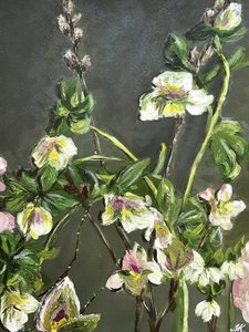 優雅な冬の花
