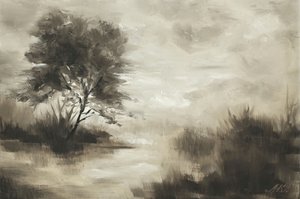霧の中の孤独な木