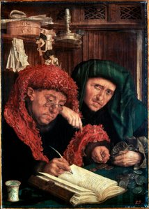 1490年から1567年までの徴税人。 作： Marinus van Reymerswaele