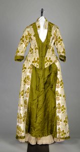 ドレス、アメリカン、1885年。