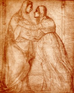 メアリーの訪問 作： Mariotto Albertinelli