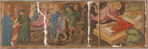 聖コスマスとダミアンの伝説の一場面 作： Mariotto di Nardo