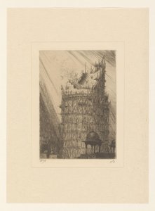 魔法の塔 作： Marius Bauer (signed by artist)