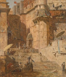 ベナレス、1913 作： Marius Bauer