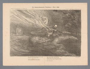アムステルダム電話、11 月 1 日。 1896年（アイテムのタイトル） 作： Marius Bauer