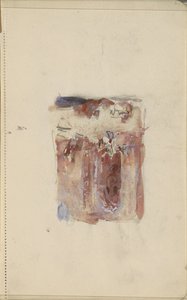 入口に座っている人物がいる通り 作： Marius Bauer