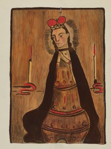 祭壇画、1937年頃 作： Marjery Parish