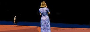 夜の生活シーン 5, 2016 (デジタルメディア) 作： Marjorie Weiss