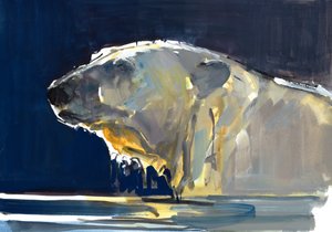 北極のシルエット, 2016 作： Mark Adlington
