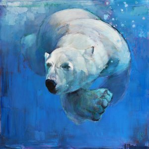 ディープブルー、2016年 作： Mark Adlington