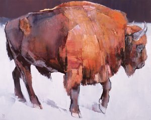 欧州バイソン 作： Mark Adlington